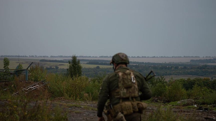 Украинский военный. Иллюстративное фото