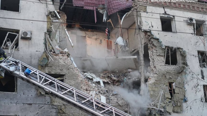 Ілюстративне фото. Наслідки російського обстрілу Запоріжжя ввечері 19 липня 2026 року