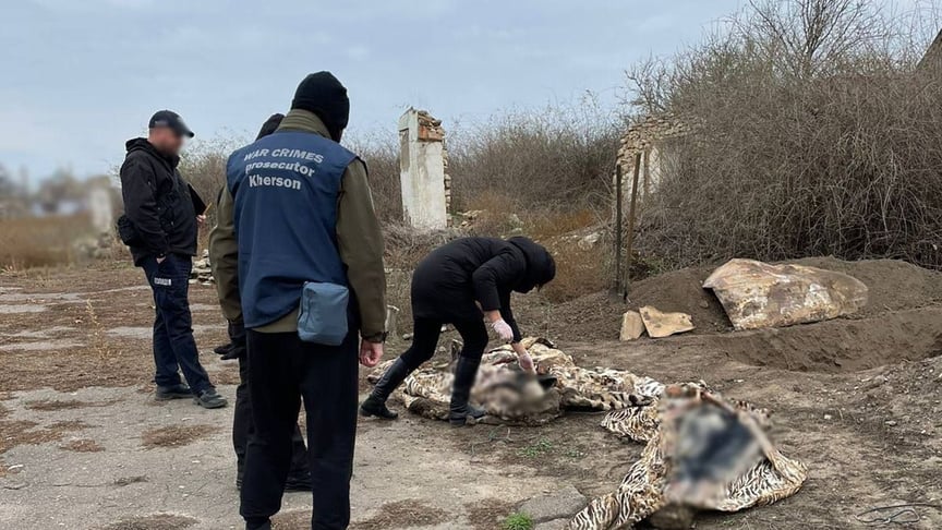 На Херсонщині виявили тіла подружжя фермерів, які загинули під час російської окупації