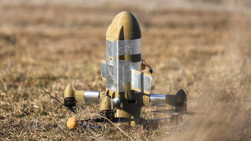 Дрон-перехоплювач STING від компанії «Дикі Шершні»