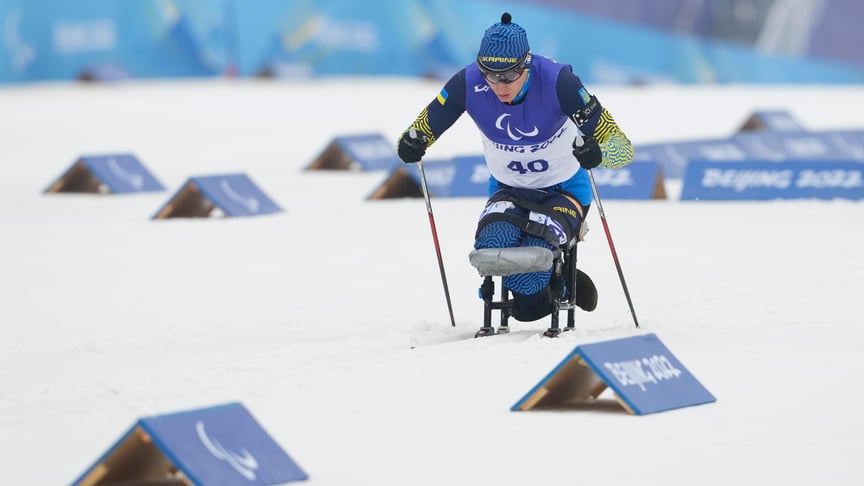 Тарас Радь на Паралімпіаді в Пекіні у 2022 році