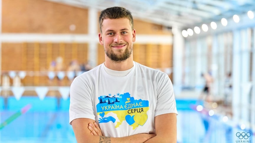 Український плавець Михайло Романчук