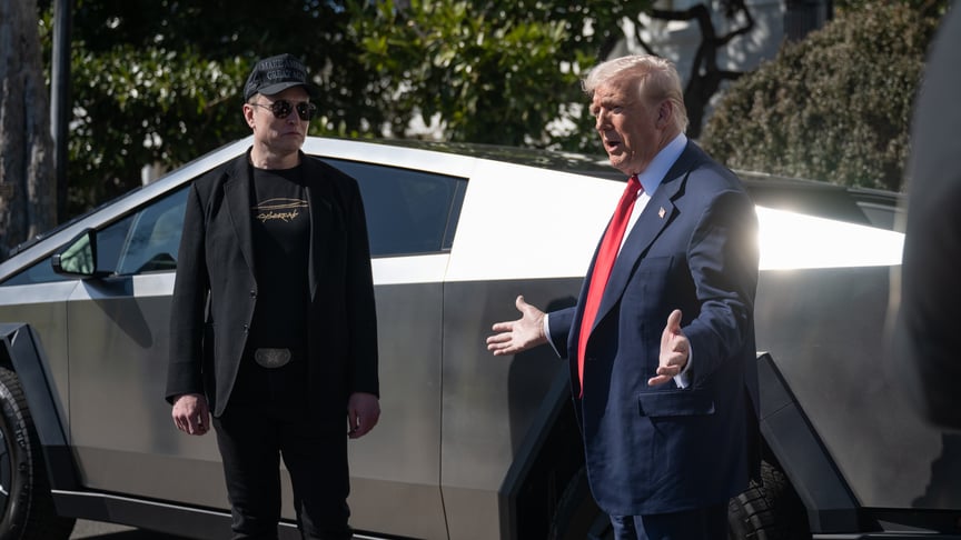 Дональд Трамп й Ілон Маск Дональд Трамп й Ілон Маск