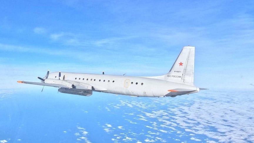 російський літак Іл-20 російський літак Іл-20