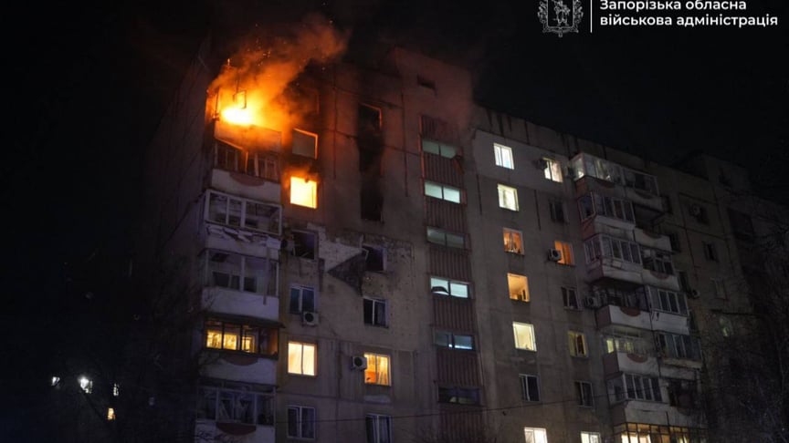 Наслідки російської атаки в Запоріжжі, 26 лютого 2026 року