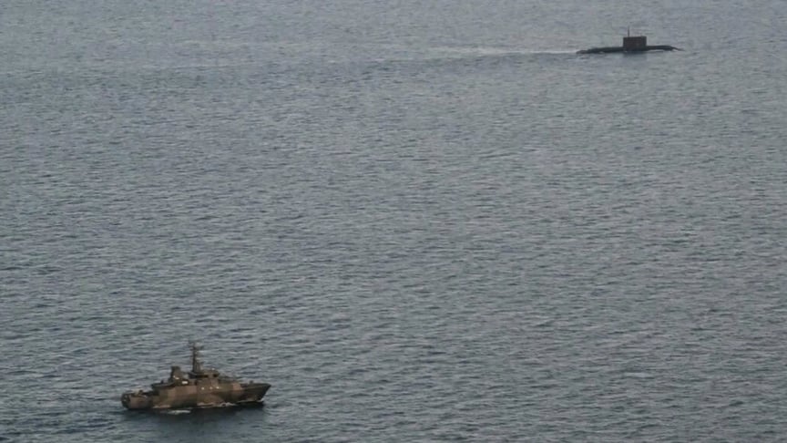 російський підводний човен, який 14 жовтня помітили в Балтійському морі російський підводний човен, який 14 жовтня помітили в Балтійському морі