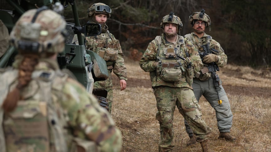 Ілюстративне фото. Американські солдати під час навчань у Німеччині, лютий 2025 року