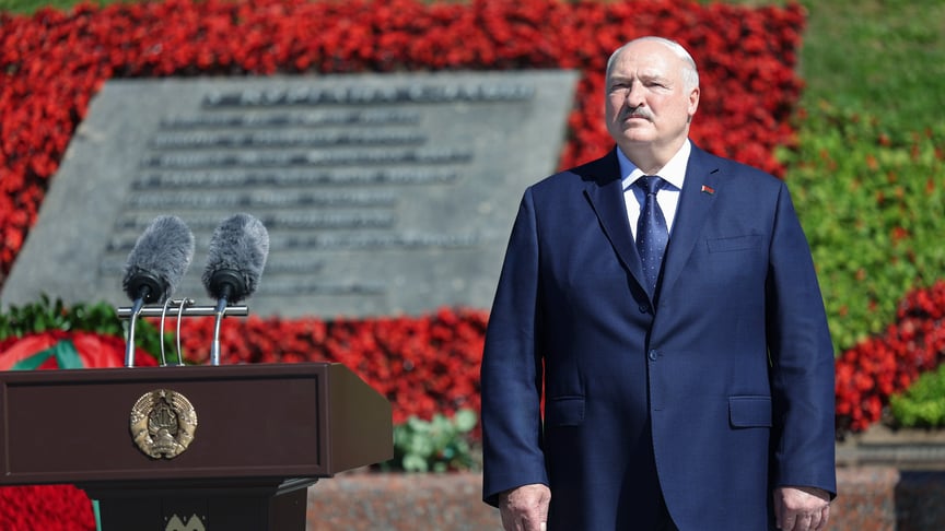 Самопроголошений лідер Білорусі Олександр Лукашенко