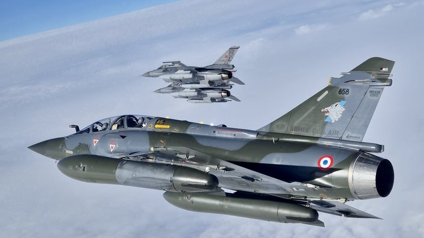 Французькі винищувачі Mirage 2000D