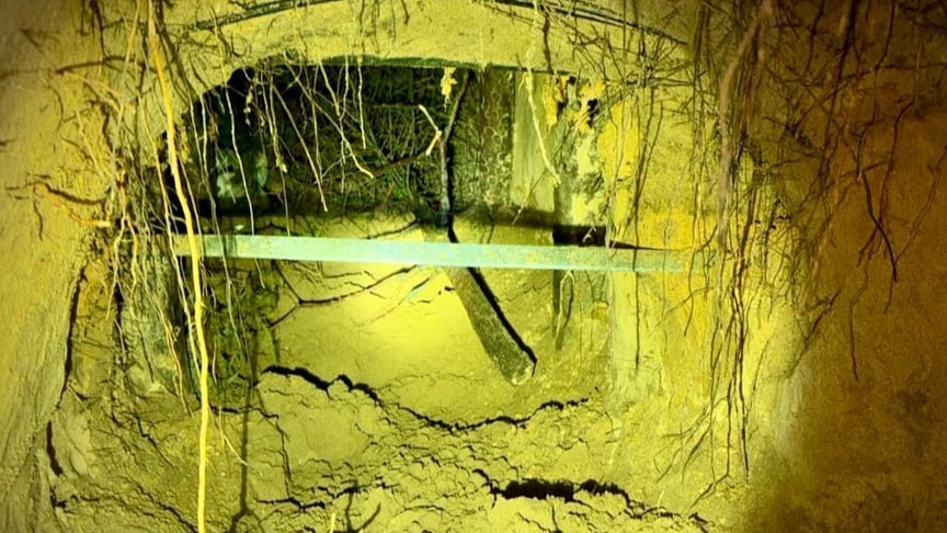 Підземний перехід під польсько-білоруським кордоном, який виявили польські прикордонники