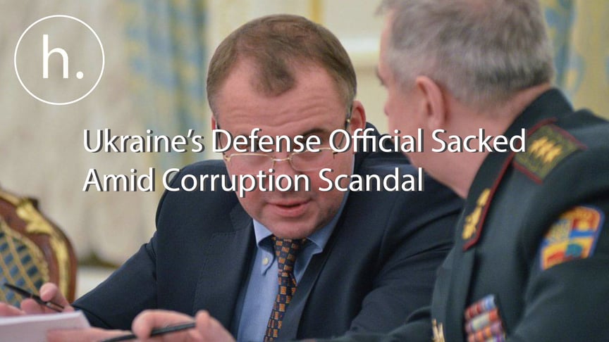 Ukraine's Poroshenko Fires Top Ally Amid Defense Corruption Scandal