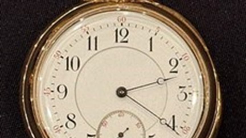 Годинник пасажира «Титаніка» Ісидора Штрауса Годинник пасажира «Титаніка» Ісидора Штрауса