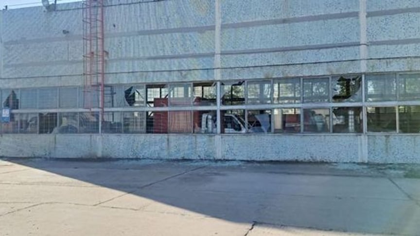 Consequences of the shelling of the industrial zone of the South Ukrainian NPP, September 19, 2022