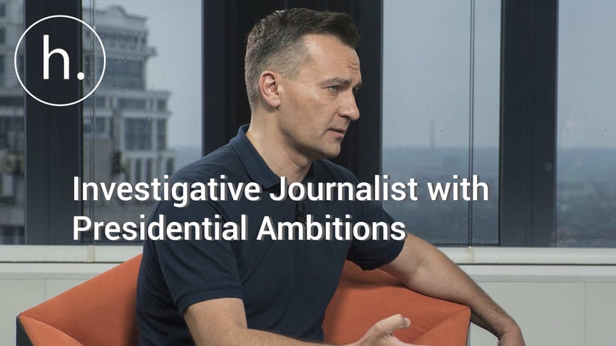 Ukrainian Investigative Journalist Declares Presidential Ambitions