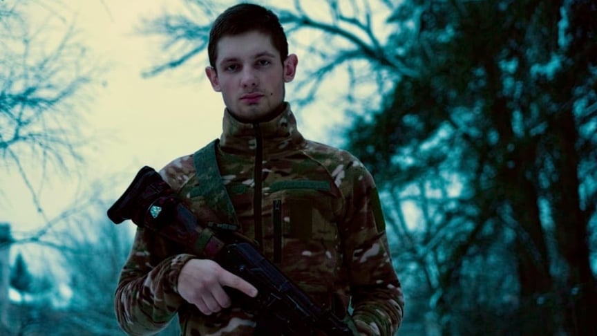 Кадр зі стрічки «Україна: Ворог у лісі»