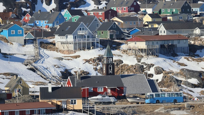 Ілюстративне фото. Місто Ілуліссат у Гренландії