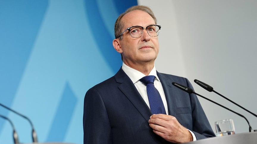 Міністр внутрішніх справ Німеччини Александр Добріндт Міністр внутрішніх справ Німеччини Александр Добріндт