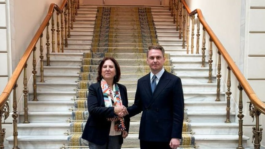 Генеральний прокурор України Руслан Кравченко під час зустрічі з іспанською колегою Терезою Перамато