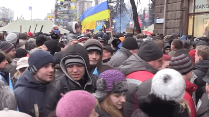 One Day in the Life of Ukraine's Maidan. December 8, 2013.