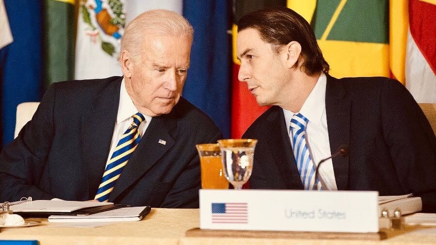 Президент США Джо Байден та Амос Хохштайн