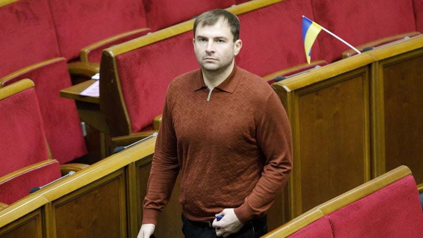 Народний депутат Федір Христенко під час засідання Верховної Ради України 14 листопада 2019 року