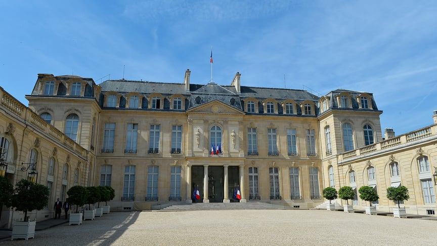 Єлисейський палац у Парижі, 22 червня 2017 року