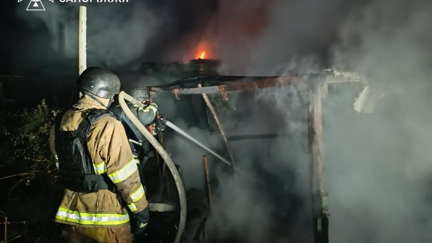 Наслідки удару по Запоріжжю