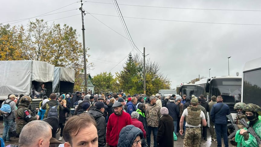 Гуманітарна операція в Олешках Гуманітарна операція в Олешках