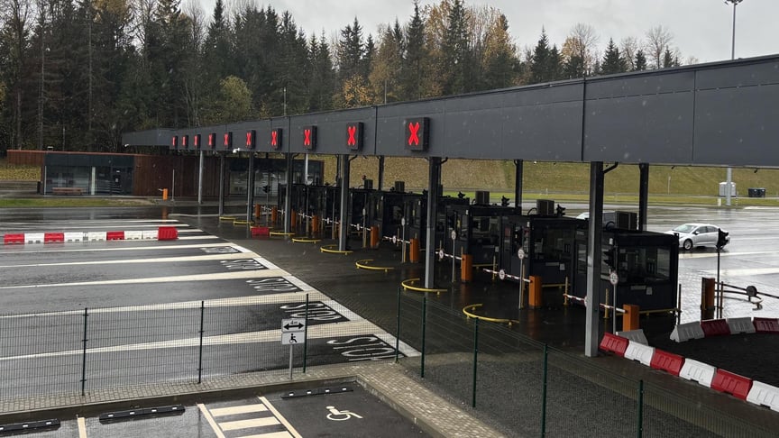 Пункт пропуску на кордоні Литви з Білоруссю, який закривали 29 жовтня 2025 року Ілюстративне фото. Пункт пропуску на кордоні Литви з Білоруссю, який закривали 29 жовтня 2025 року