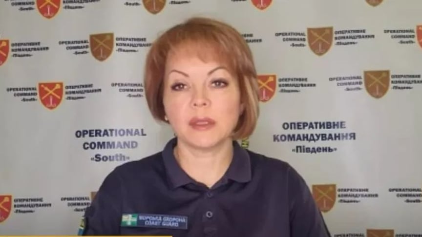 Керівниця об'єднаного координаційного пресцентру Сил оборони півдня Наталя Гуменюк