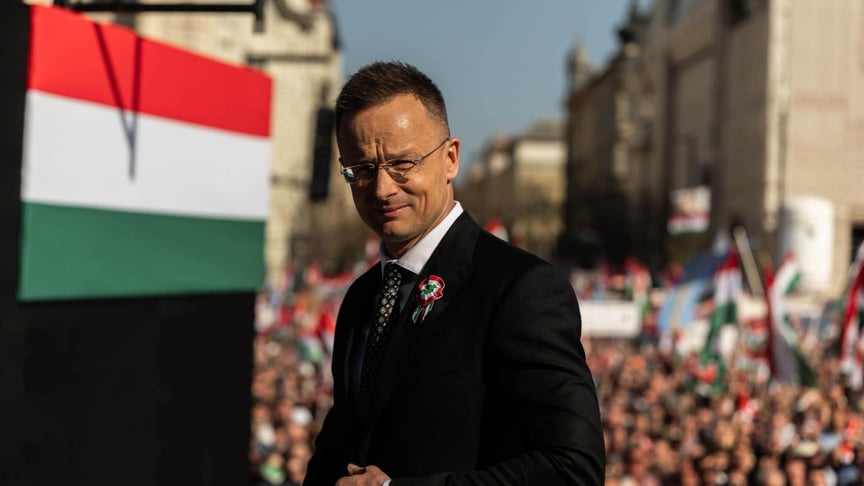 Міністр закордонних справ Угорщини Петер Сіярто