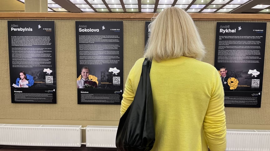 Виставка «Ціна мовчання світу» у Сеймі Литви