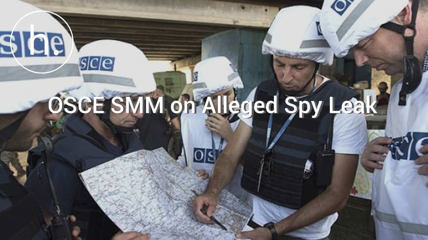 OSCE’s Alexander Hug Responds to Alleged Spy Leak