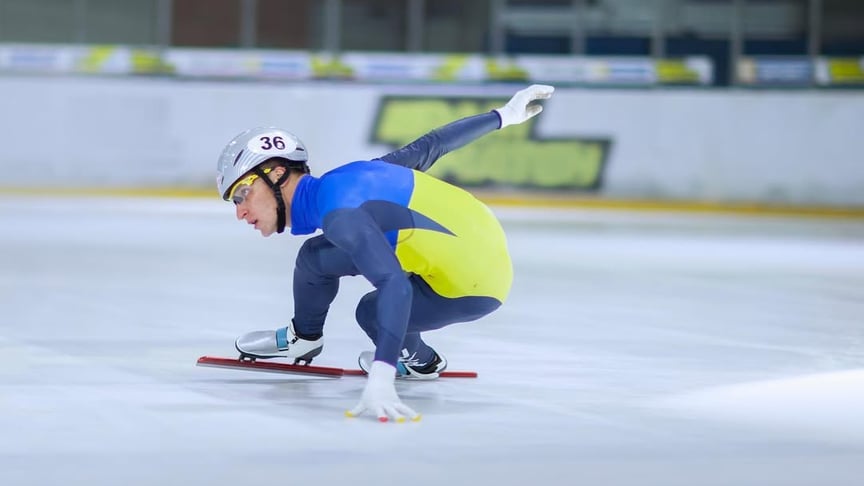 Шорттрекіст Олег Гандей
