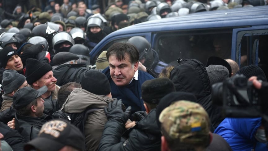 UPDATED: Ukraine Detains and Jails Mikheil Saakashvili