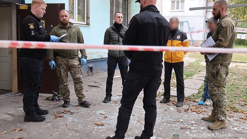 Вибух пролунав в одному із багатоквартирних будинків Заводського району Запоріжжя