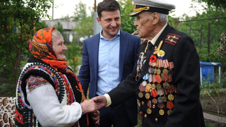 Иван Залужный (справа) в 2019 году