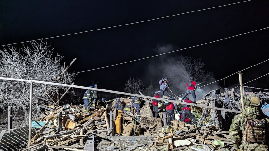 Наслідки обстрілу Покровського району Донеччини