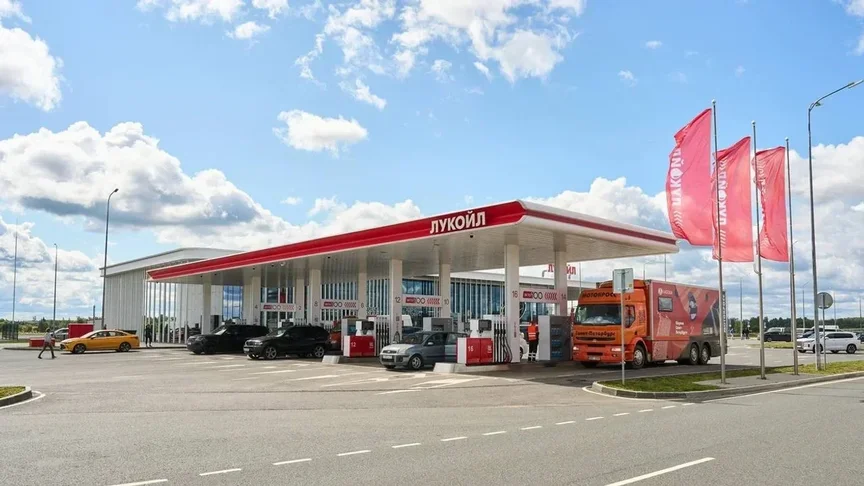 Ілюстративне фото. Автозаправна станція компанії «Лукойл»