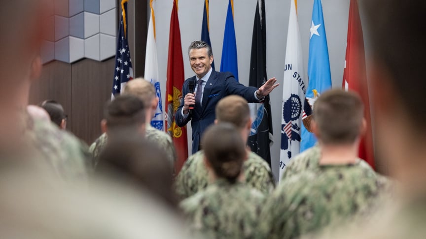 Міністр оборони США Піт Гегсет Міністр оборони США Піт Гегсет