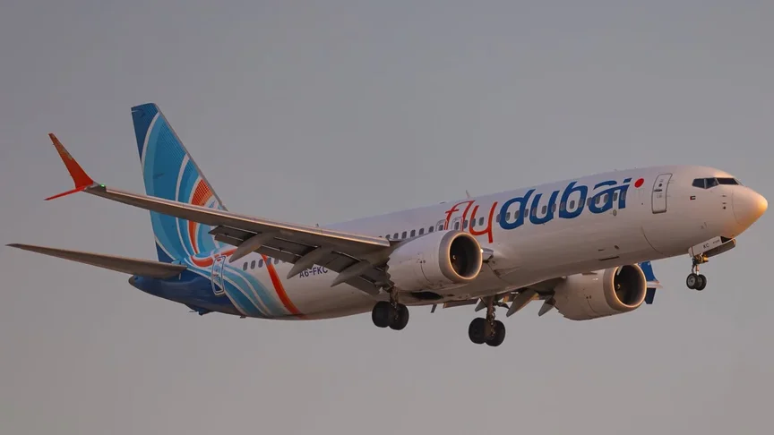 Ілюстративне фото. Літак flydubai