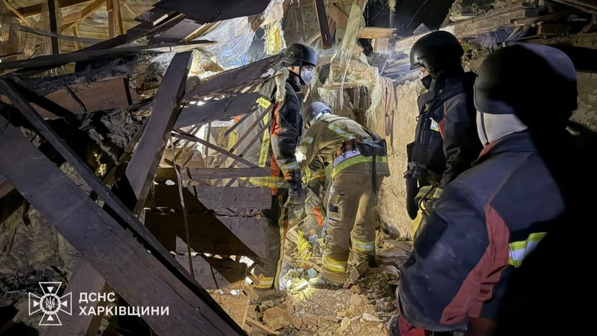 Приватний будинок, де знайшли загибле подружжя, зруйновано повністю