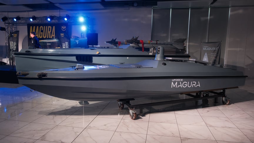 Український морський дрон Magura V7 Український морський дрон Magura V7
