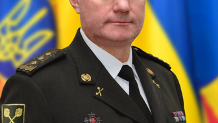 Ruslan Khomchak, the new commander-in-chief of Ukraine's Armed Forces.