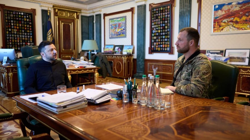 President Volodymyr Zelenskyy appointed Yevhenii Khmara as head of the Security Service of Ukraine