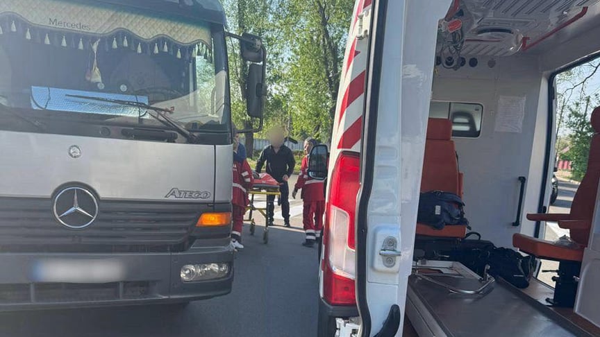 В Ірпені вранці 12 травня вантажівка збила 8-річну дівчинку