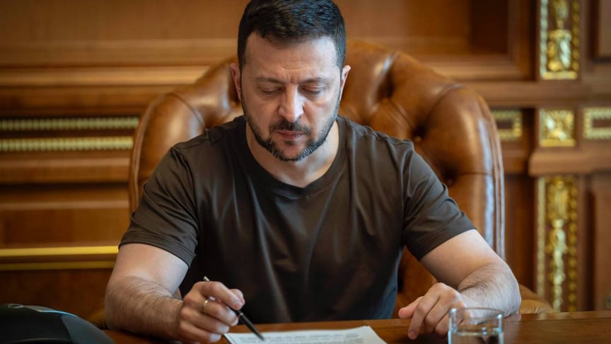 Президент Владимир Зеленский