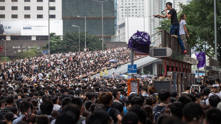 Free Hong Kong Center Coordinator Talks Parallels with Euromaidan