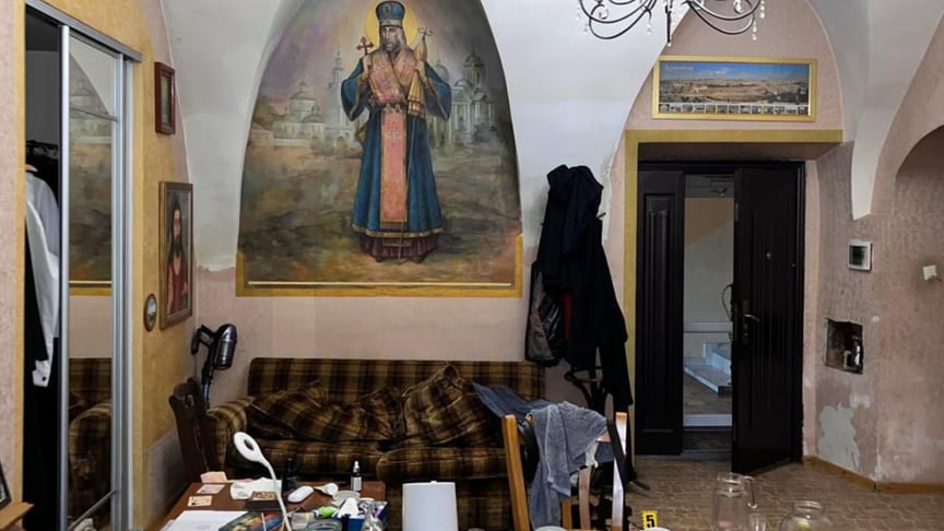 Хрестовоздвиженський чоловічий монастир УПЦ МП у Старокостянтинові, де стався інцидент