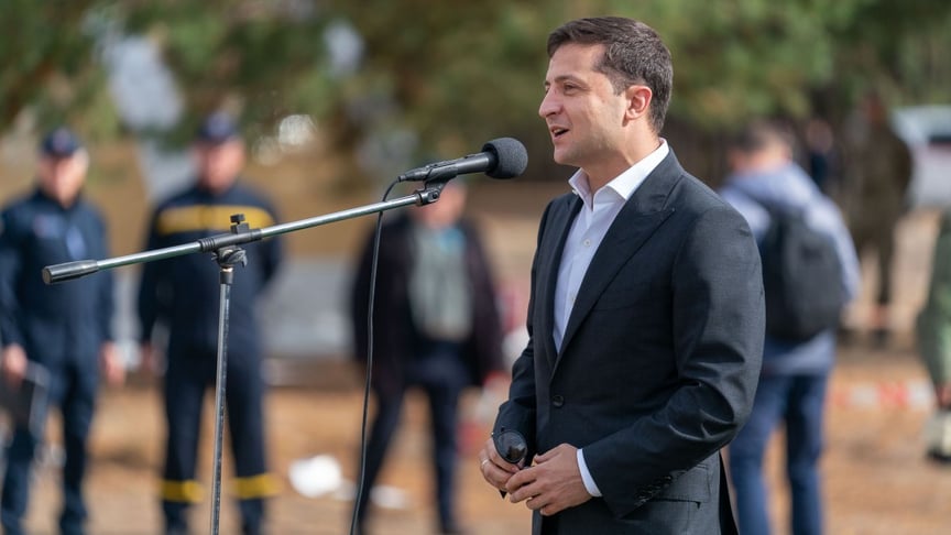 President Zelenskyy on Minsk: Withdrawals, Normandy, and the Steinmeier Formula